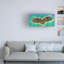 Chauve-souris chaman Harue, reproduction d'art sur toile-1183473077
