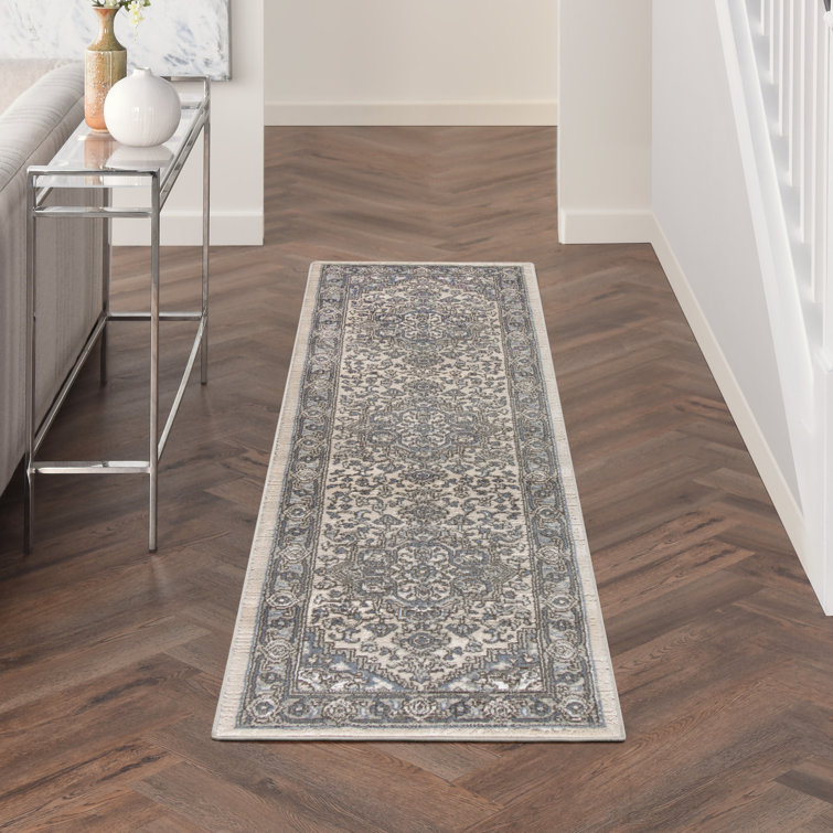 Sherlyn Oriental Machine Woven Polypropylene/Polyester Area Rug