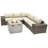 Lsi Fully Assembled 8 Pieces Sectional Seating Group With Sunbrella Cushions And Concrete Firepit-555228298