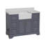 Ensemble de meuble-lavabo simple de 48 po Emiliano-294942529-294942540