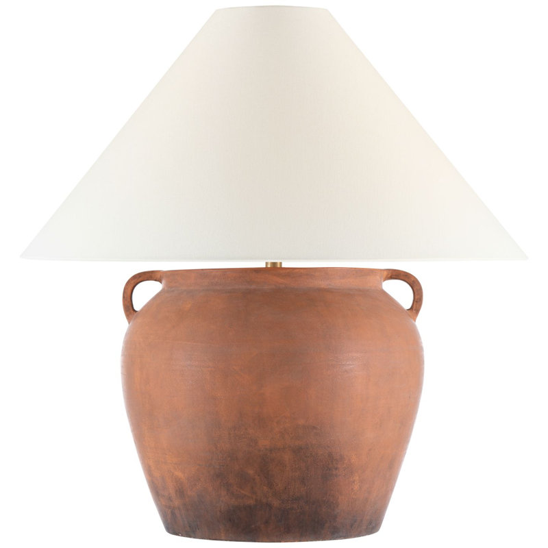 Mason Table Lamp, Natural Terracotta