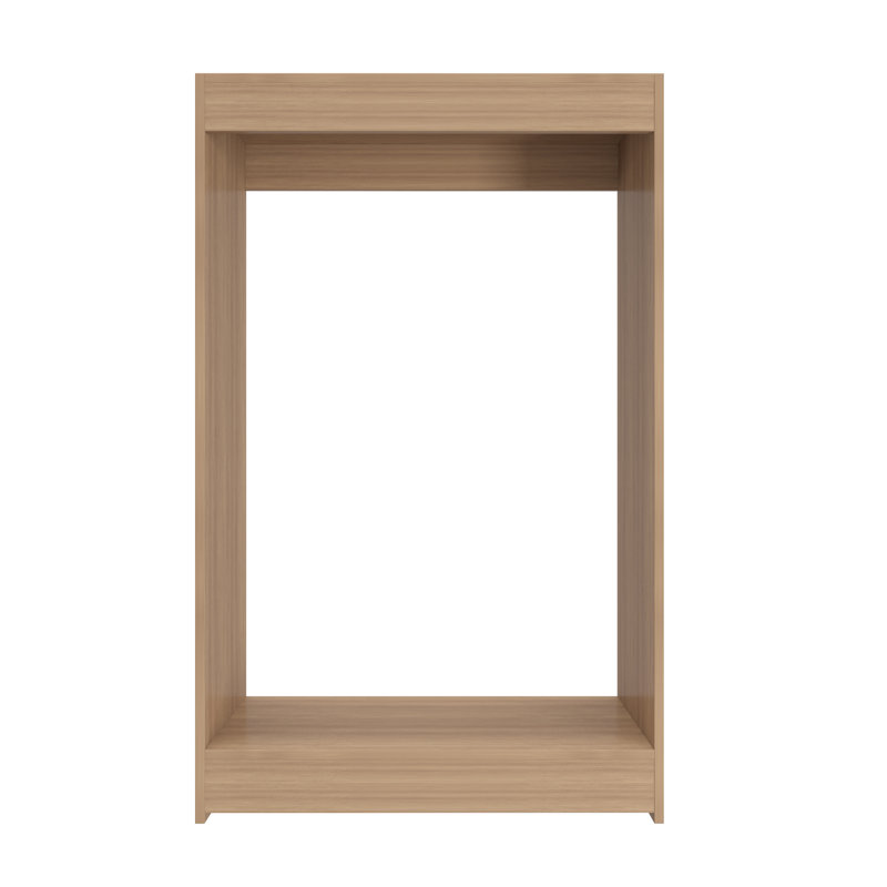 Double Hanging Closet Unit Closet System, 46" x 31.5" x 14", Wood
