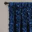 Panneau de rideau simple semi-diaphane à motif floral avec passe-tringle Riley-70606854-36373844
