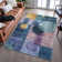 Premium Machine Washable Konopka AMF1114 Geometric Rug