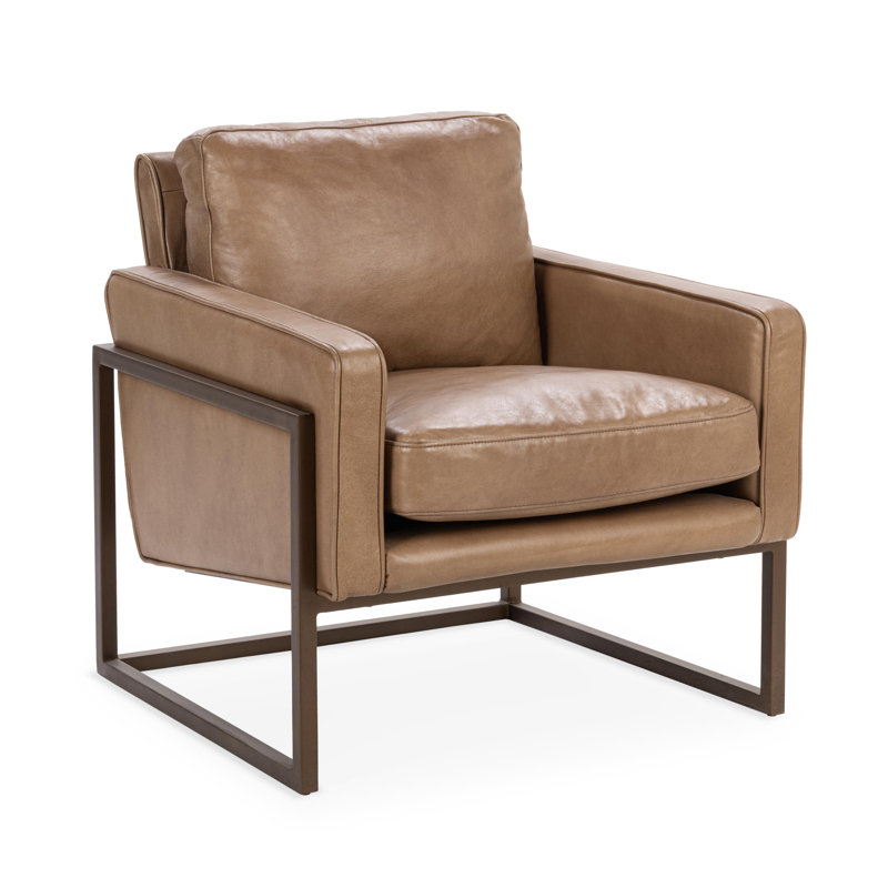 Armchair, Tan, Iron