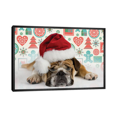 Bruno Holiday 1 Piece Wall Art on Canvas