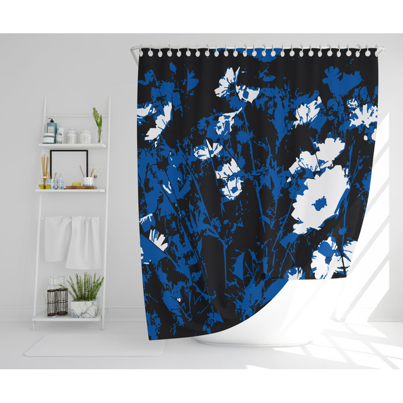Sourya Polyester Shower Curtain, 168cm H x 168cm W