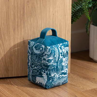 Winter Woods Polyester Weighted Floor Stop