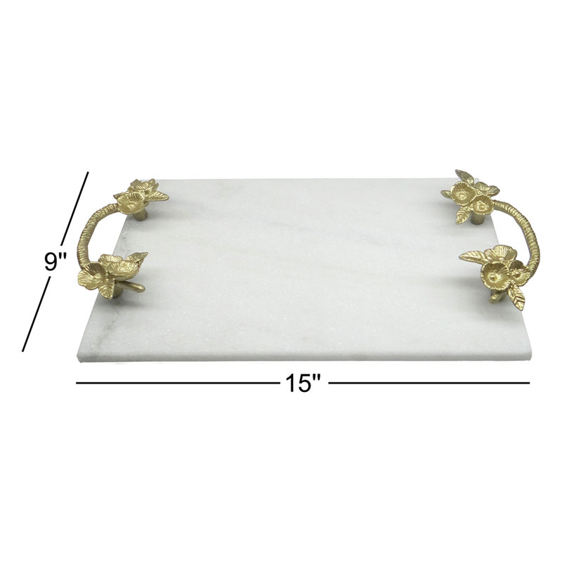 Galaviz Marble Tray