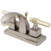 Brushed Nickel/Polished Brass