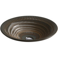 Kohler Derring® Carillon , Artist Editions Round Carillon Wading Pool Bathroom Sink