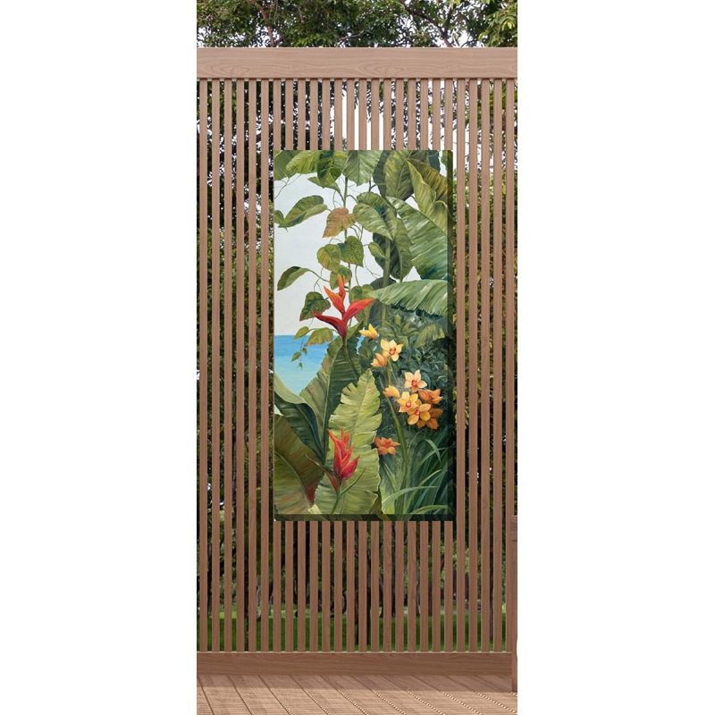 Décoration murale d’extérieur #2 entrelacés Don