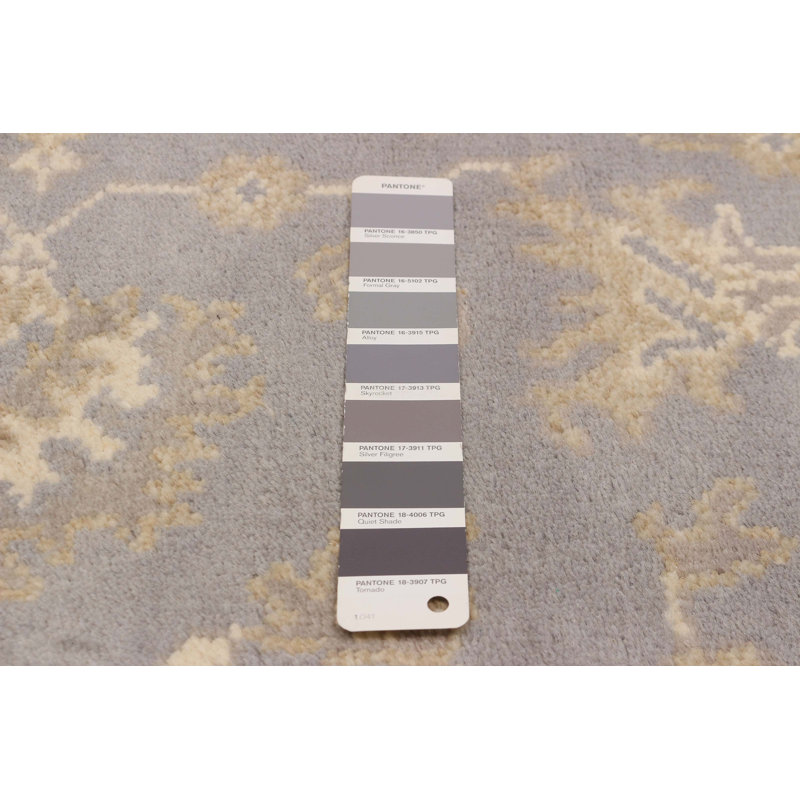 Tapis gris Royal Oushak 4 pi 0 po x 5 pi 11 po
