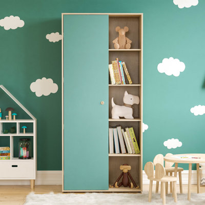 Kayshia 1 Door Corner Wardrobe
