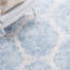 Tapis gris / bleu Jessa Ikat-2070886631