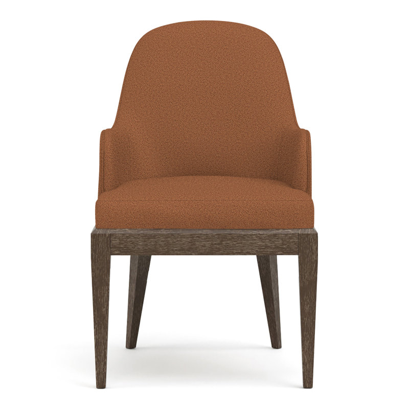 Chaise avec accoudoirs rembourrée Maidstone, Perigold ‑ cuivre Pierson, Piètement