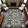 Premium Machine Washable Kumbhar AMF1308 Geometric Rug