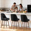 Tabouret de bar rotatif 26 po Kiain-98706322