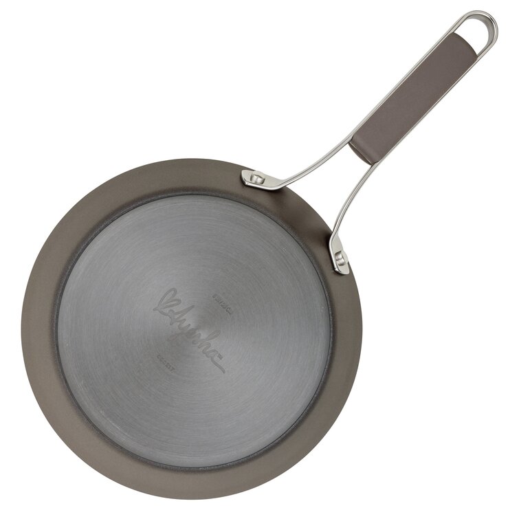 Anolon Hard Anodized Nonstick Mini Skillet/Frying/Egg Pan,  Stainless Steel Handle, (6.5), Gray: Home & Kitchen