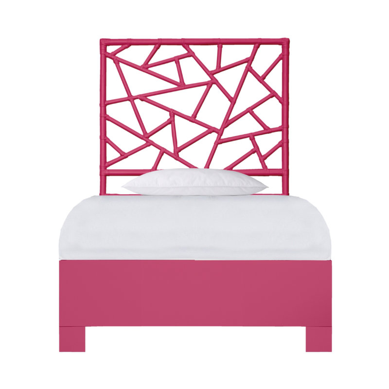 Tiffany Bed, Twin, Hot Pink