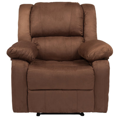 Arland Microfiber Pillow Back Recliner