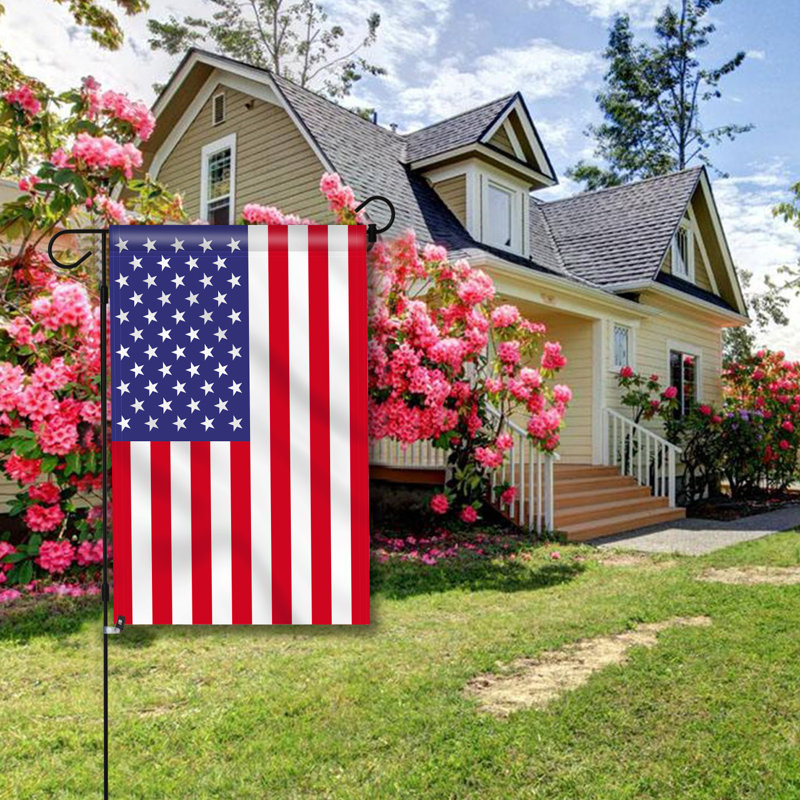 Alwies 2-Sided Polyester 13 x 18 in. Garden Flag