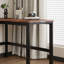 Bureau pratique en L en bois d'hévéa pratique-130133116-130133117