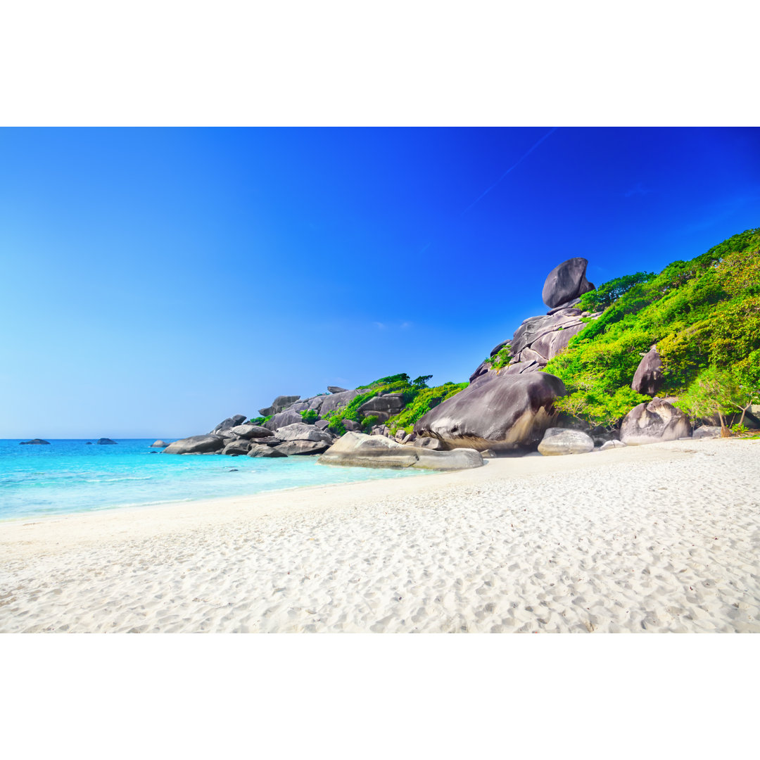Similan Rock Island - Wrapped Canvas Print