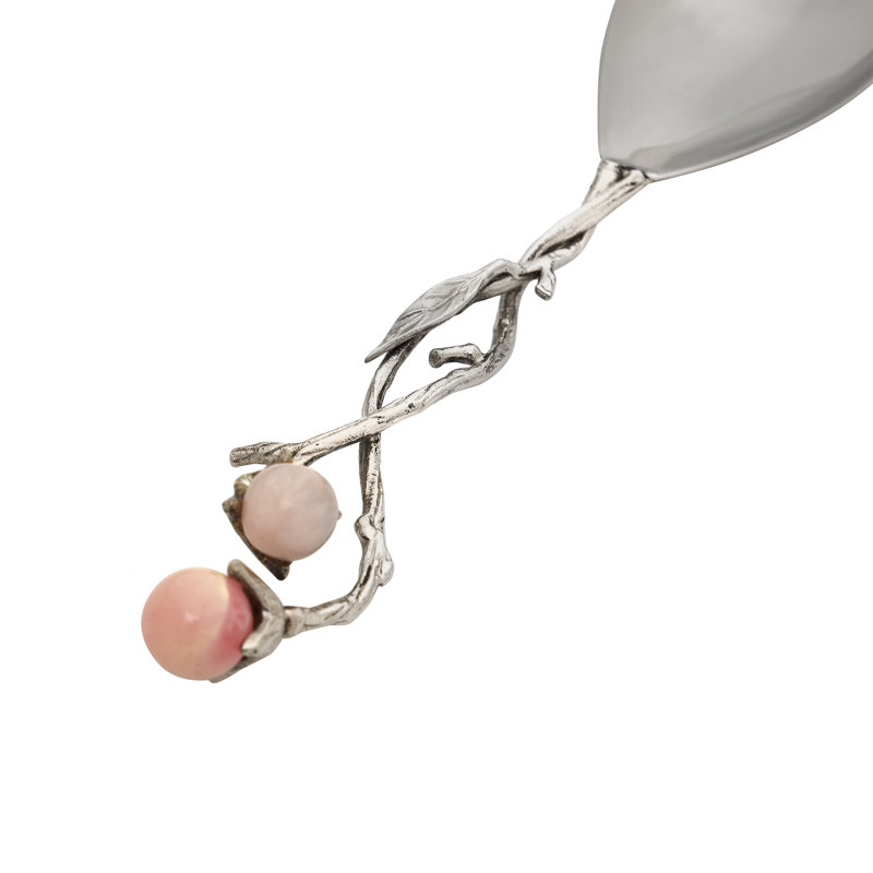 Service à salade rose Hyaline
