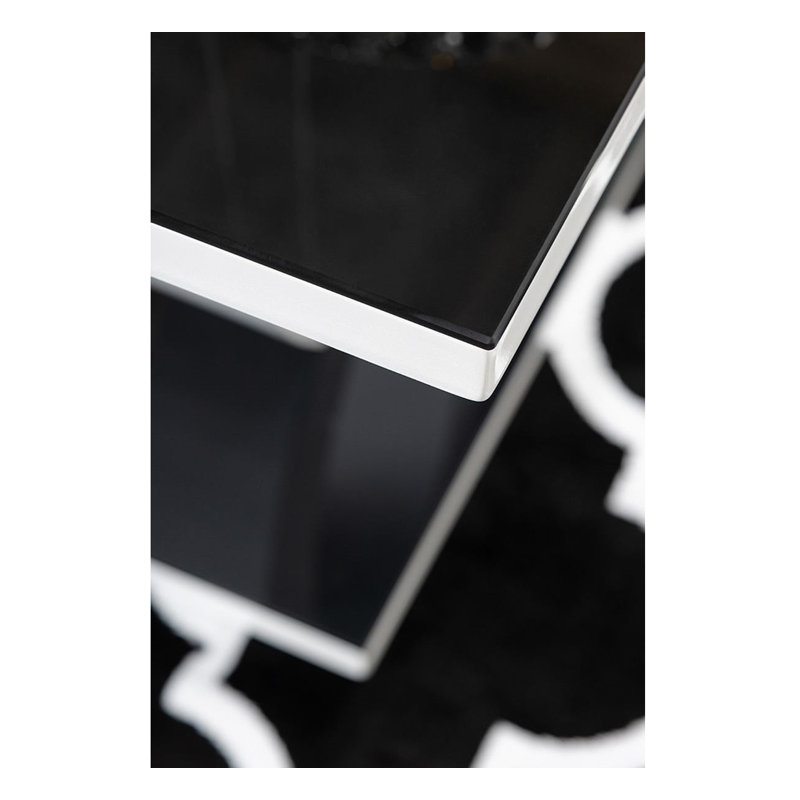 Rectangular Dining Table High Gloss - Modern Statement Design, 75cm H x 160cm W x 90cm D