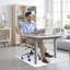 Tapis de chaise de bureau pour planchers durs, tapis de chaise de bureau en PET robuste avec envers antidérapant pour chaises roulantes, protecteur de plancher