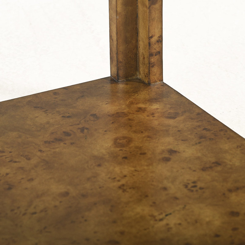 End Table, Rustic Burl