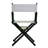 18" Folding Director Chair-19623330-19623337