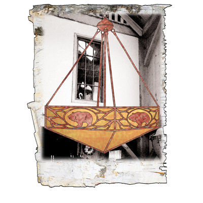 Rustic Lodge 4 - Light Pendant