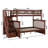 Flinn Kids Solid Wood Staircase Bunk Bed-773588850-773588851