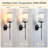 Dimmable Indoor Wall Sconces Iron Wallchiere With Remote Control-788324281