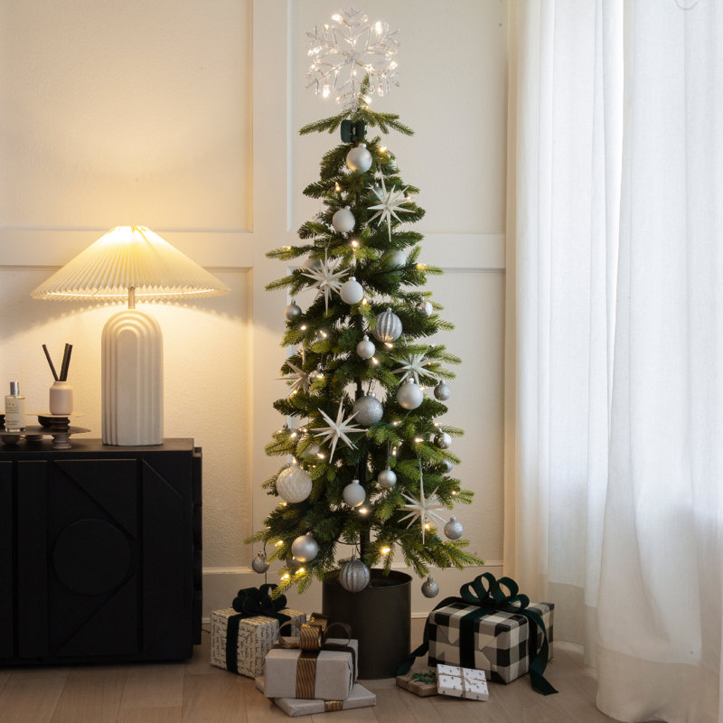 Arbre de Noël illuminé épinette Joyful Glow 4,6 pi