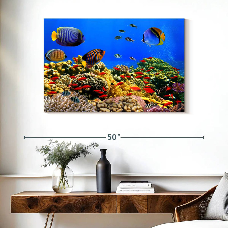 Brampt Underwater Life, 26" H x 39" W