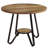 31.5" Small Round Dining Table, Industrial Kitchen Table For 2-4