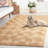 Cidalino Natural Fiber Hand Loomed Jute Pile Geometric Rug-1777080671