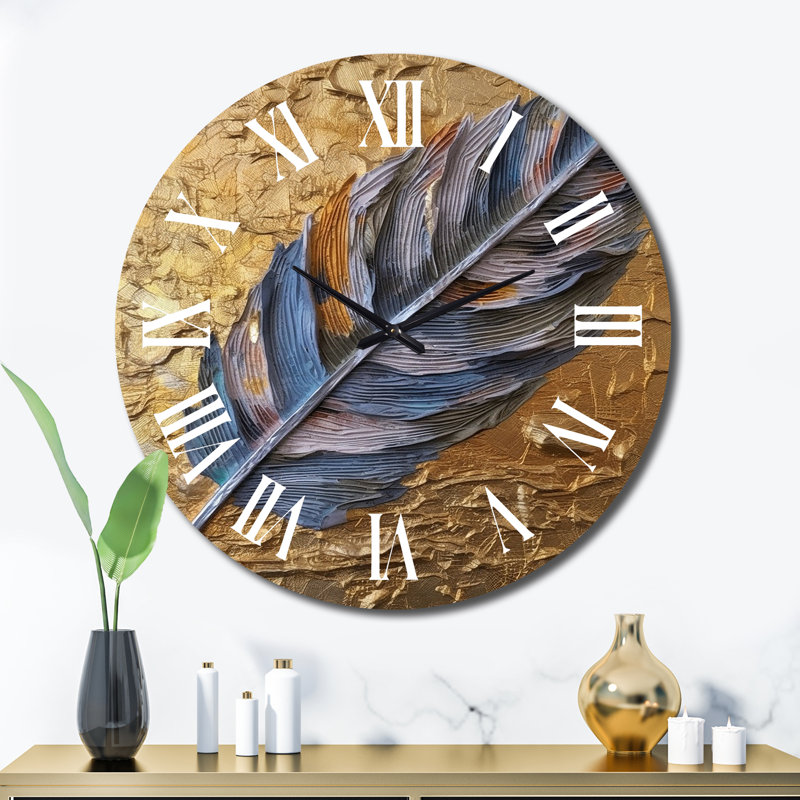 Horloge murale Boho Glam, Très grand