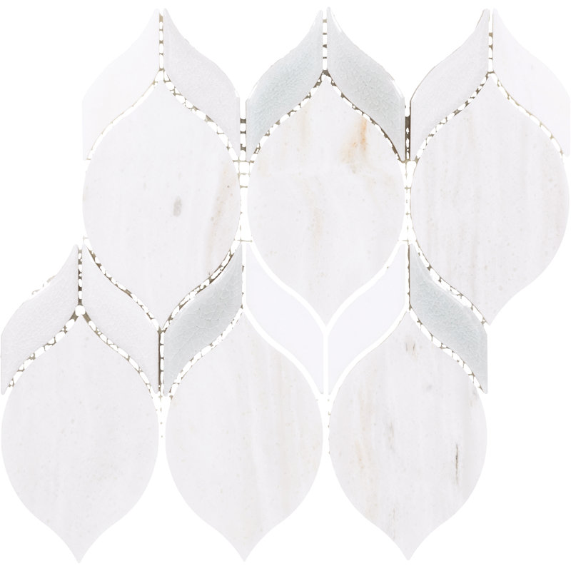 Double mosaïque Daltile Fonte (10 pièces par carton) (5,50 pieds carrés par carton), gris