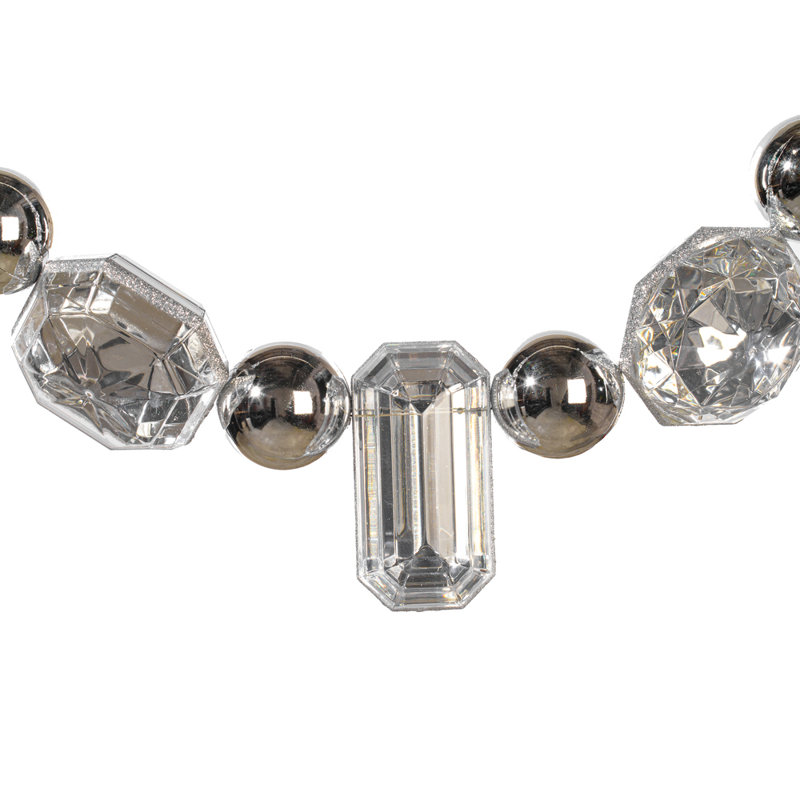  Guirlande 6 pi, Argent argent