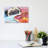 Pug And Pizza I by George Dyachenko - Wrapped Canvas Print-2022262565