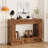 47" Farmhouse Console/Sofa/Entryway Table With Storage For Hallway, Living Room (Dark Brown) | Gift Idea
