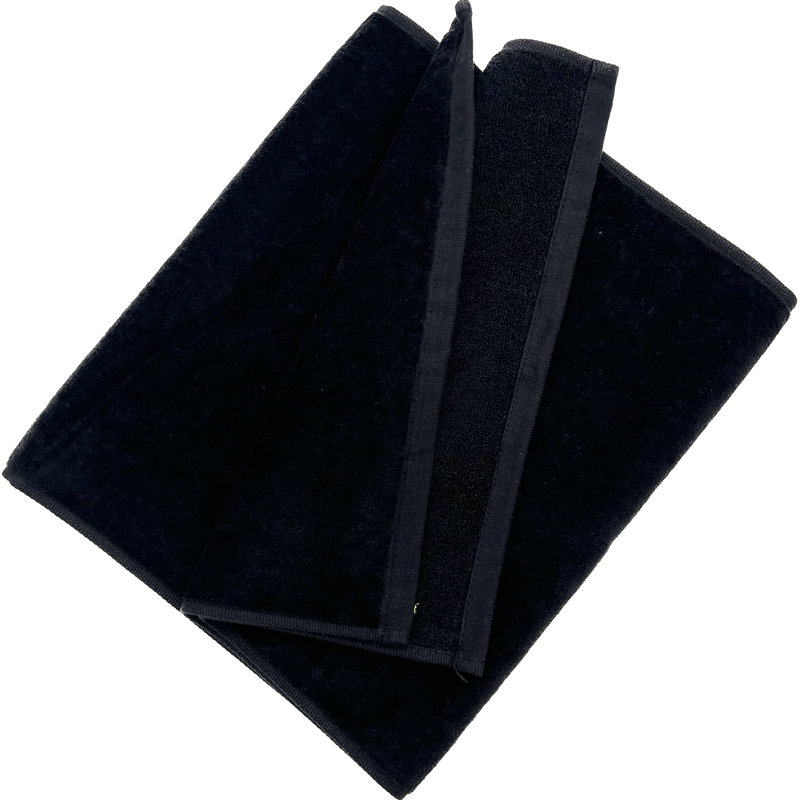 Serviettes de bain Lidie, Noir