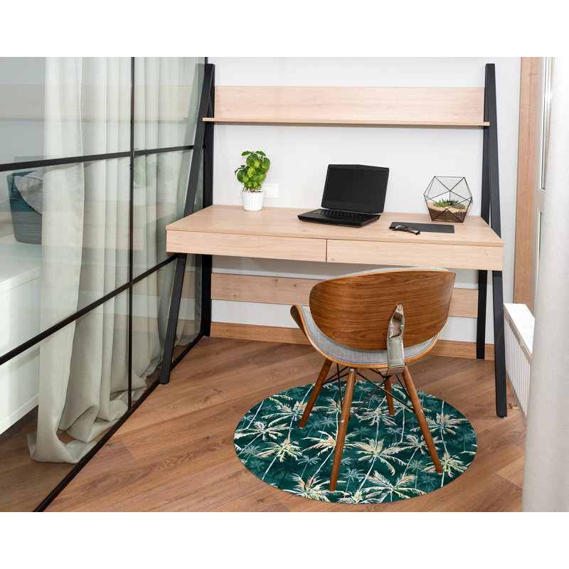 Kastoori Hard Floor Straight Round Chair Mat