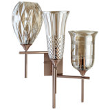Appliquee à bras 3 lumières darcey