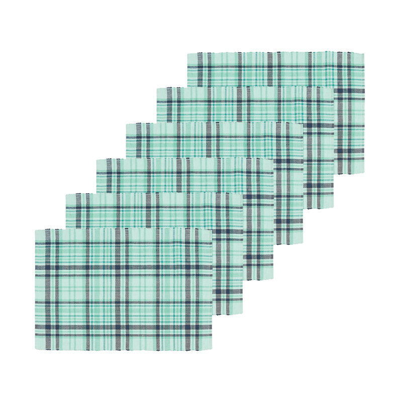 Ensemble de 6 napperons à motif action de grâce McKinley