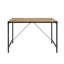Clovis Metal Base Dining Table-22864553